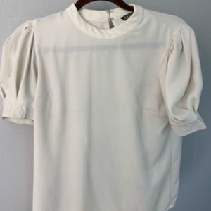 Express blouse cream color S